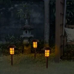 Näve LED-Outdoor-Erdspieß 3er-Set 34 Cm -Heimdekoration Angebote 4003222882573 3065 06