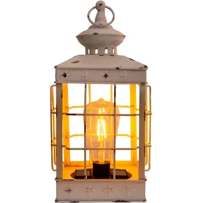 Näve LED-Deko-Solarleuchte Laterne 31,5 Cm Antik Weiß Mit Aufhängemöglichkeit 5 Näve LED-Deko-Solarleuchte Laterne 31,5 Cm Antik Weiß Mit Aufhängemöglichkeit – Bild 5