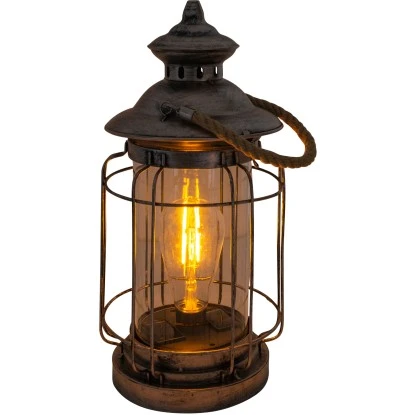 Näve LED-Deko-Solarleuchte Laterne 35 Cm Kupfer Mit Aufhängemöglichkeit 3 Näve LED-Deko-Solarleuchte Laterne 35 Cm Kupfer Mit Aufhängemöglichkeit – Bild 3