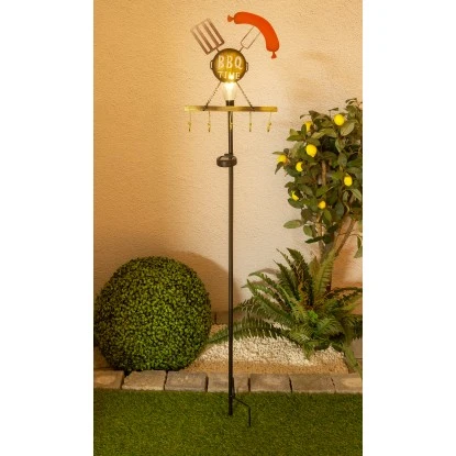 Näve LED-Solar-Erdspieß BBQ 130 Cm 2 Näve LED-Solar-Erdspieß BBQ 130 Cm – Bild 2