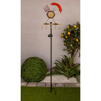 Näve LED-Solar-Erdspieß BBQ 130 Cm 3 Näve LED-Solar-Erdspieß BBQ 130 Cm – Bild 3