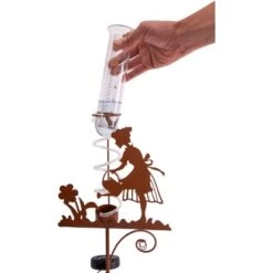 Näve LED-Solar-Erdspieß Regenwassermesser Braun 95 Cm 12 Näve LED-Solar-Erdspieß Regenwassermesser Braun 95 Cm -Heimdekoration Angebote 4003222884683 3065 CU 6