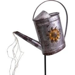 Näve LED-Solar-Erdspieß Gießkanne 110 Cm Verzinkt -Heimdekoration Angebote 4003222884690 3065 CU 6