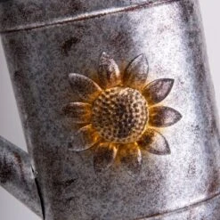 Näve LED-Solar-Erdspieß Gießkanne 110 Cm Verzinkt -Heimdekoration Angebote 4003222884690 3065 CU 8