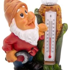 Näve LED-Deko-Solarleuchte Zwerg Mit Thermostat 26 Cm -Heimdekoration Angebote 4003222884713 3065 CU 7