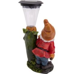 Näve LED-Deko-Solarleuchte Zwerg Mit Thermostat 26 Cm -Heimdekoration Angebote 4003222884713 3065 CU 9