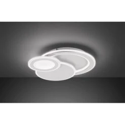 Wofi LED-Deckenleuchte 45,5 Cm X 40 Cm Weiß Dimmbar -Heimdekoration Angebote 4003474396873 2858 1