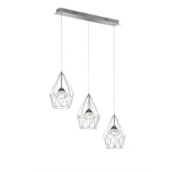 Wofi LED Pendelleuchte Chrom Dimmbar