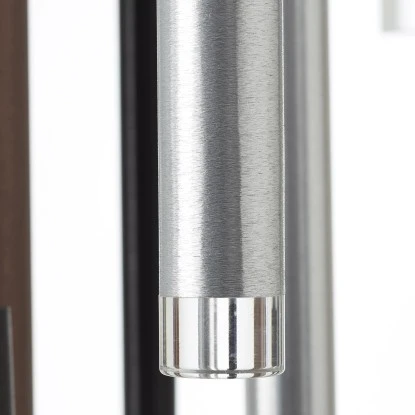 Brilliant Pendelleuchte Cembalo 16-flammig Aluminium Und Schwarz Und Braun 6 Brilliant Pendelleuchte Cembalo 16-flammig Aluminium Und Schwarz Und Braun – Bild 6