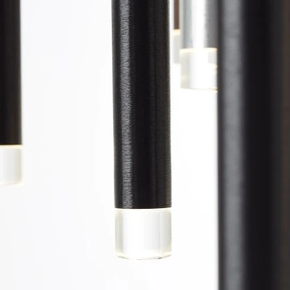 Brilliant Pendelleuchte Cembalo 16-flammig Aluminium Und Schwarz Und Braun 7 Brilliant Pendelleuchte Cembalo 16-flammig Aluminium Und Schwarz Und Braun – Bild 7