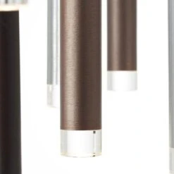 Brilliant Pendelleuchte Cembalo 16-flammig Aluminium Und Schwarz Und Braun 22 Brilliant Pendelleuchte Cembalo 16-flammig Aluminium Und Schwarz Und Braun -Heimdekoration Angebote 4004353329647 4731 CU 06