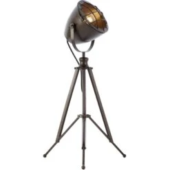 Brilliant Tischleuchte Anit Schwarz Stahl -Heimdekoration Angebote 4004353338908 4731 CU 05