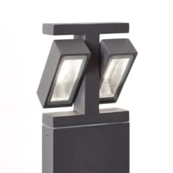 Brilliant LED-Außenstandleuchte Glynn 2-flammig Anthrazit -Heimdekoration Angebote 4004353348938 4731 CU 06