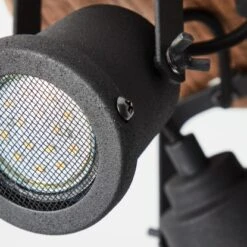 Brilliant Spotrondell Inge 3-flammig Holz Dunkel Und Schwarz 12 Brilliant Spotrondell Inge 3-flammig Holz Dunkel Und Schwarz -Heimdekoration Angebote 4004353374982 4731 CU 04