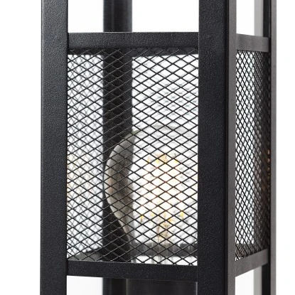 Brilliant Außensockelleuchte Getta Schwarz 3 Brilliant Außensockelleuchte Getta Schwarz – Bild 3