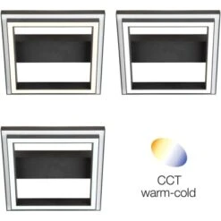 Brilliant LED- Deckenleuchte Pallas RGB 2700 - 6200 K 30 Cm X 30 Cm