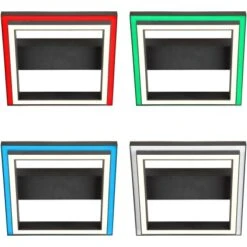 Brilliant LED- Deckenleuchte Pallas RGB 2700 - 6200 K 30 Cm X 30 Cm -Heimdekoration Angebote 4004353388316 4731 3