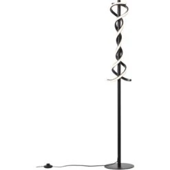 Brilliant LED-Standleuchte Amalie 1,3 M Schwarz -Heimdekoration Angebote 4004353411762 4731 CU 07