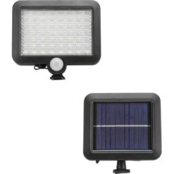 REV Ritter LED-Solarleuchte Mit PIR Sensor 300 Lm 10.000 K IP44 Schwarz -Heimdekoration Angebote 4006341722904 3501 3