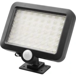 REV Ritter LED-Solarleuchte Mit PIR Sensor 300 Lm 10.000 K IP44 Schwarz -Heimdekoration Angebote 4006341722904 3501 7