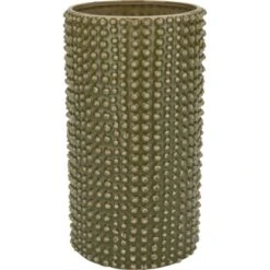 Vase Dark Wonder 25 Cm X Ø 14 Cm Grün
