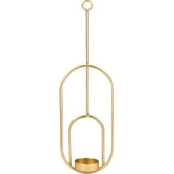 Teelichthalter Hängend Modern Antique 31,7 Cm X 9,6 Cm X 4,2 Cm Gold