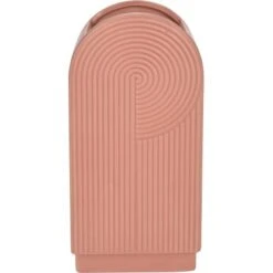 Vase Modern Antique 25,5 Cm X 12,5 Cm X 7 Cm Terracotta