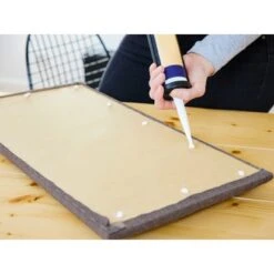 Wandkissen Rechteck 60 Cm X 30 Cm Hellgrau Struktur -Heimdekoration Angebote 4007872000677 A01 050221