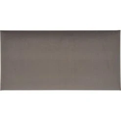 Wandkissen Rechteck 60 Cm X 30 Cm Dunkelgrau Samt