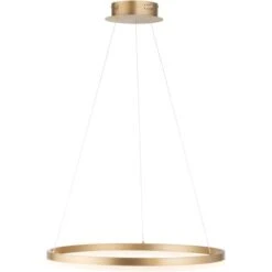 Paul Neuhaus Pendelleuchte Titus 1-flammig Messing Matt Ø 40 Cm -Heimdekoration Angebote 4012248362853 2426 S 02