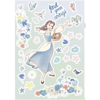 Komar Deko-Sticker Belle Find Wings 50 X 70 Cm Gerollt 1 Komar Deko-Sticker Belle Find Wings 50 X 70 Cm Gerollt