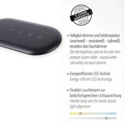 Leuchten Direkt Stehleuchte Kelly Schwarz 63 X 175 Cm -Heimdekoration Angebote 4043689975074 2426 03