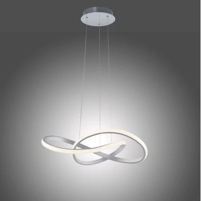 Leuchten Direkt Pendelleuchte Maria 1-flammig Aluminium 57 X 120 Cm 5 Leuchten Direkt Pendelleuchte Maria 1-flammig Aluminium 57 X 120 Cm – Bild 5