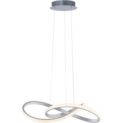 Leuchten Direkt Pendelleuchte Maria 1-flammig Aluminium 57 X 120 Cm 7 Leuchten Direkt Pendelleuchte Maria 1-flammig Aluminium 57 X 120 Cm – Bild 7