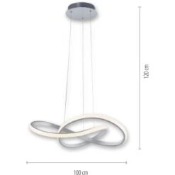 Leuchten Direkt Pendelleuchte Maria 1-flammig Aluminium 57 X 120 Cm 18 Leuchten Direkt Pendelleuchte Maria 1-flammig Aluminium 57 X 120 Cm -Heimdekoration Angebote 4043689975760 2426 07