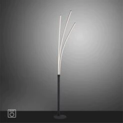 Leuchten Direkt Stehleuchte Maja Schwarz 80 X 215 Cm -Heimdekoration Angebote 4043689976071 2426 13