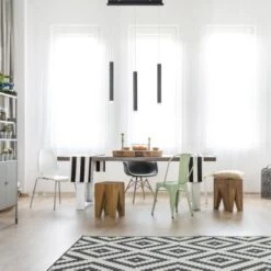 Leuchten Direkt LED-Pendelleuchte Bruno 3-flammig Schwarz 55 X 120 Cm 12 Leuchten Direkt LED-Pendelleuchte Bruno 3-flammig Schwarz 55 X 120 Cm -Heimdekoration Angebote 4043689979843 2426 02