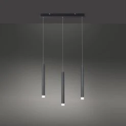 Leuchten Direkt LED-Pendelleuchte Bruno 3-flammig Schwarz 55 X 120 Cm 15 Leuchten Direkt LED-Pendelleuchte Bruno 3-flammig Schwarz 55 X 120 Cm -Heimdekoration Angebote 4043689979843 2426 04