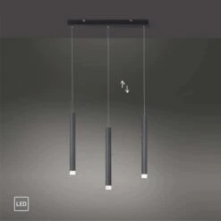 Leuchten Direkt LED-Pendelleuchte Bruno 3-flammig Schwarz 55 X 120 Cm 18 Leuchten Direkt LED-Pendelleuchte Bruno 3-flammig Schwarz 55 X 120 Cm -Heimdekoration Angebote 4043689979843 2426 13