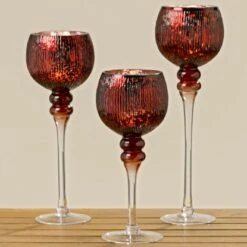 Windlicht Rot Höhe 40 Cm