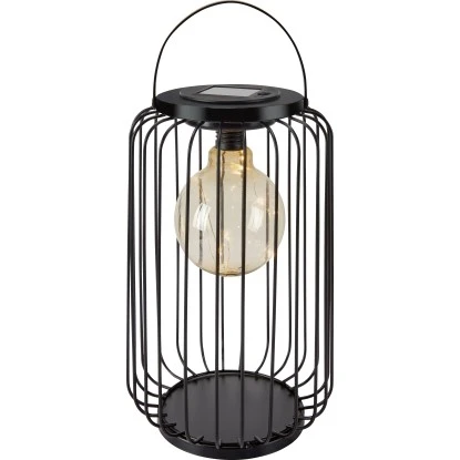 Solarlaterne Schwarz 1 Solarlaterne Schwarz