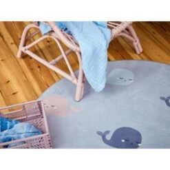 Kinder-Teppich Under The Sea Walprint Ø 100 Cm -Heimdekoration Angebote 4048123264431 AB01 230821