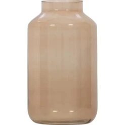 Glas Vase Braun 30,5 Cm X Ø 16,5 Cm