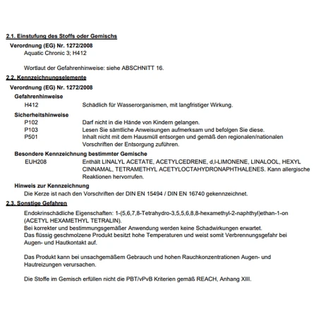 Ipuro Duftkerze Classic Blanc 270 Gr 2 Ipuro Duftkerze Classic Blanc 270 Gr – Bild 2