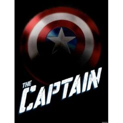 Komar Wandbild Avengers The Captain 30 X 40 Cm Gerollt
