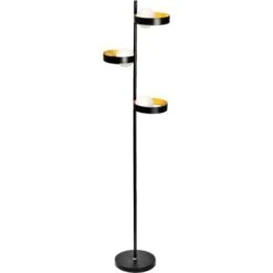 Ledvance LED-Stehlampe Decor Memphis Floor 3-flammig Schwarz-Gold 148,8 Cm -Heimdekoration Angebote 4058075759244 2010 S 03