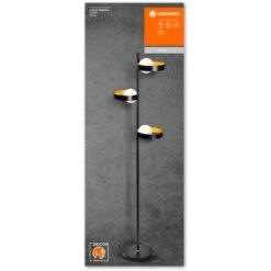 Ledvance LED-Stehlampe Decor Memphis Floor 3-flammig Schwarz-Gold 148,8 Cm -Heimdekoration Angebote 4058075759244 2010 VP 07