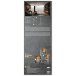 Ledvance LED-Stehlampe Decor Memphis Floor 3-flammig Schwarz-Gold 148,8 Cm -Heimdekoration Angebote 4058075759244 2010 VP 08