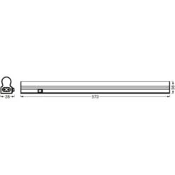 Ledvance LED-Unterbauleuchte Batten Sensor Weiß 60 Cm -Heimdekoration Angebote 4058075762138 2010 VM 7