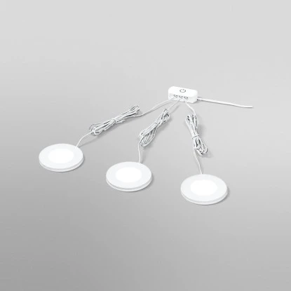 Ledvance LED-Unterbauleuchte Spotmagnet 3-flammig Weiß Ø 7,5 Cm 6 Ledvance LED-Unterbauleuchte Spotmagnet 3-flammig Weiß Ø 7,5 Cm – Bild 6